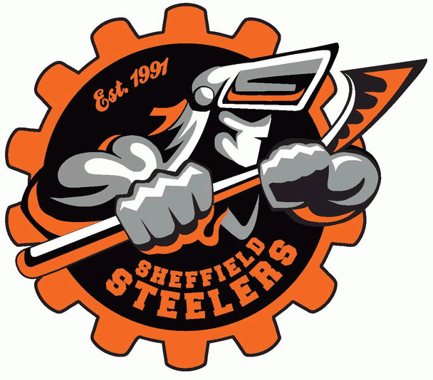 Sheffield Steelers 2003-2009 Primary Logo iron on heat transfer